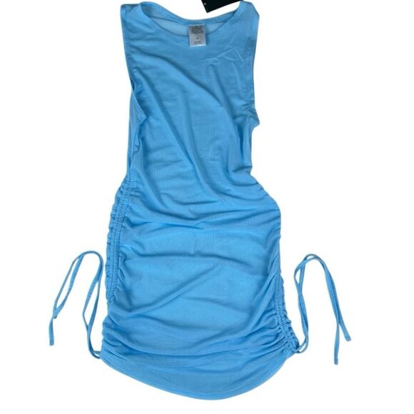 Wild Fable Light Blue Mesh swim cover up size XS - Picture 1 of 6